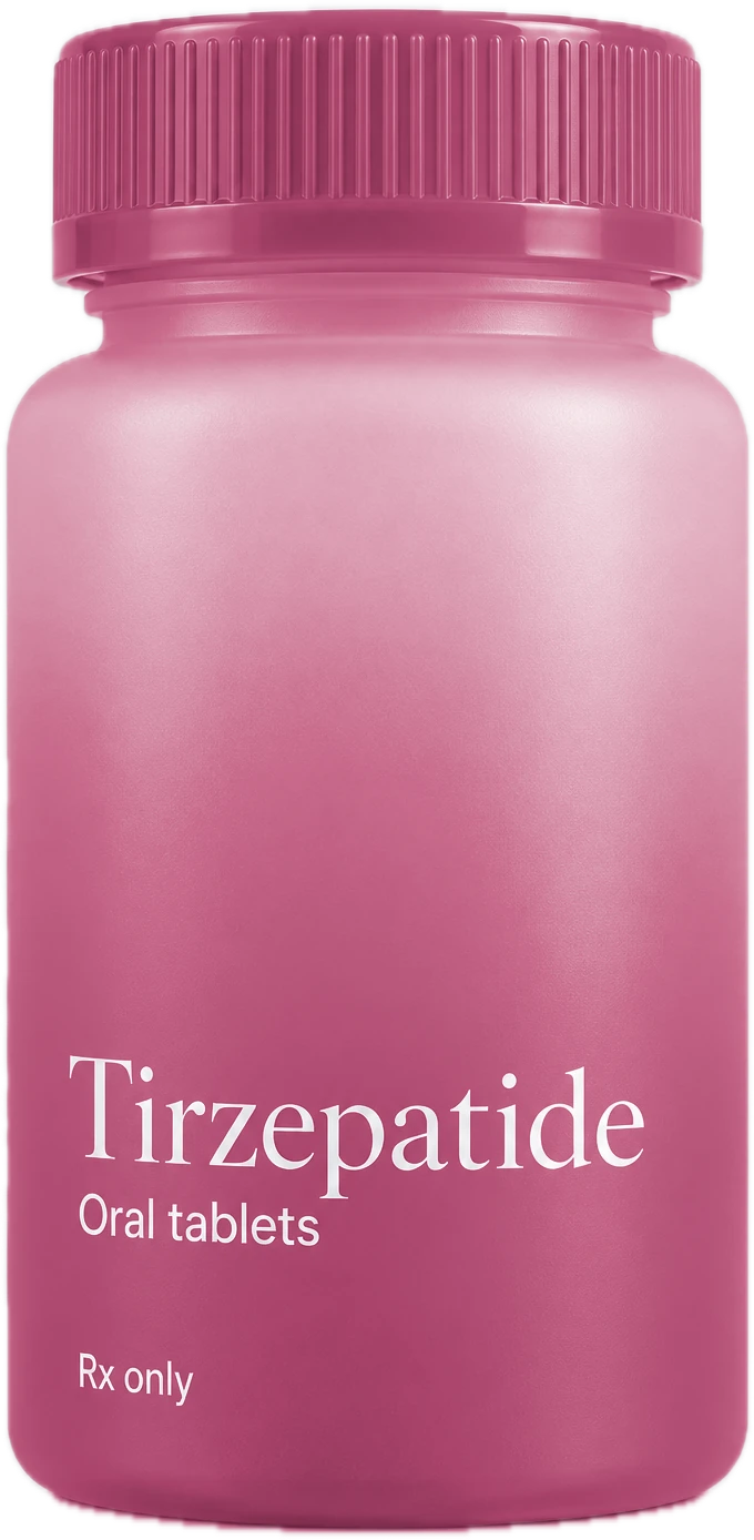Oral Tirzepatide bottle